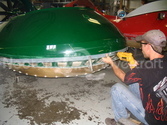 Installing Hovercraft skirt