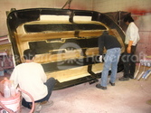 Hovercraft Hull construction photo
