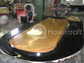 Hovercraft hull mold