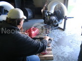 Hovercraft machinery module