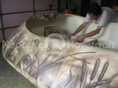 Hovercraft Seat Installation