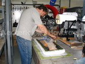 Image Hovercraft construction seat upholstering