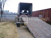Shipping hovercraft