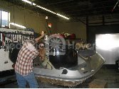 Hovercraft Antenna Installation
