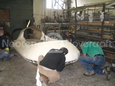 Hovercraft photo hull body bonding