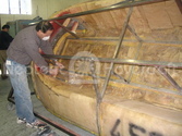 6-passenger Hovercraft construction