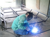 Hovercraft Trailer Construction