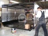 Hovercraft trailer construction