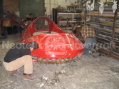 Hovercraft Hull-body bonding
