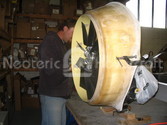 Hovercraft machinery module