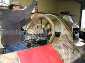 Hovercraft machinery module installation