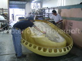Hovercraft hull construction