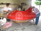 Building Hovercraft body