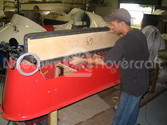 Hovercraft inline seat