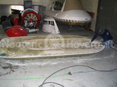 Hovercraft Hull Sanding