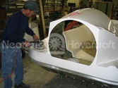 Buffing Hovercraft Body