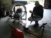 Testing Hovercraft machinery module