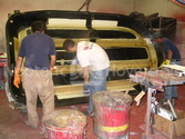 Building hovercraft hull