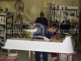 Hovercraft inline seat