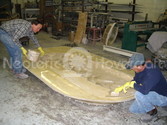 Picture hovercraft hull