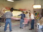 Fiberglassing Hovercraft body