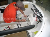 Hovercraft seat Installation