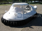 Hovercraft maiden test flight