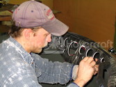 Hovercraft instrumentation installation