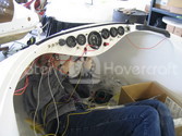 Hovercraft instrument panel