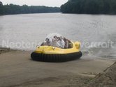 6 passenger hovercraft on water and land