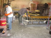 Building hovercraft hull