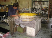Hovercraft manufacturing: Preparing duct