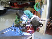 Picture Hovercrafts Exhaust system