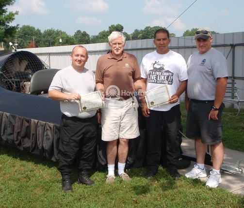 Photo St. Croix Tribal Police hovercraft training