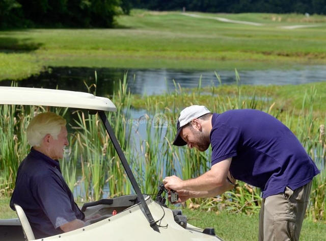 Yahoo features replica of Bubba Watson’s BW1 hovercraft golf cart