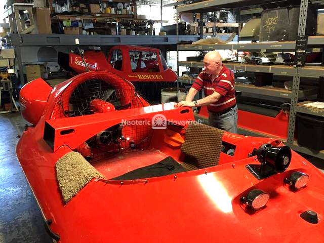Image 4 passenger Neoteric Rescue Hovercraft FDIC 2016