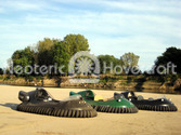 Neoteric Hovercraft on sandbar Wabash River photos