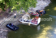 Photo Airboat Hovercraft water rescue Wabash River