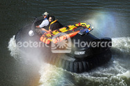 Photo River rescue hovercraft First Response Team of America Tad Agoglia