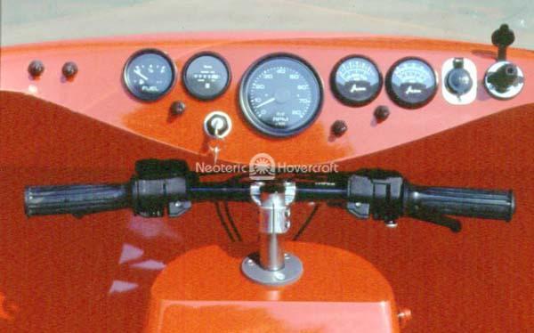 Commercial Hovercraft image Instrument panel 