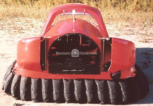 Commercial Hovercraft image rear view