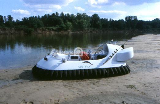 Commercial Hovercraft for Saltwater Fly Fishing