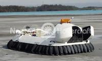Rescue hovercraft in commercial use