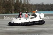 Rescue hovercraft in commercial use
