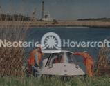 Commercial hovercraft at power plant