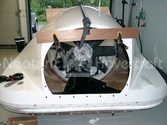 Hovercraft thrust machinery module