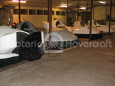 Partially assembed Hovercraft kits