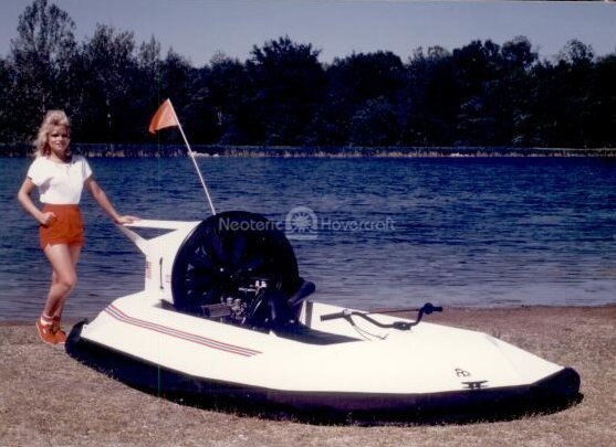 Hovercraft history Neoteric Racer