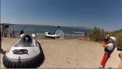 Hovercraft events HoverFest Lake Havasu Boat Show Neoteric recreational hovercraft