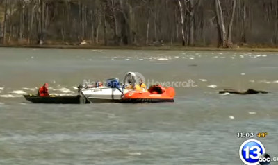 Video Hovercraft water rescue first responders Napoleon Ohio Fire Department Neoteric rescue hovercrafts